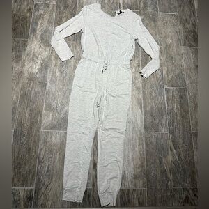 Banana Republic Heather Gray Jumpsuit
